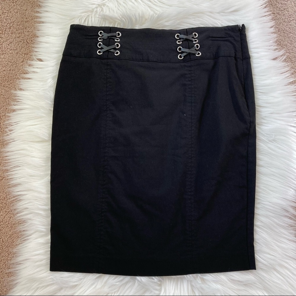Heart Crush Women’s Black Stretchy Skirt